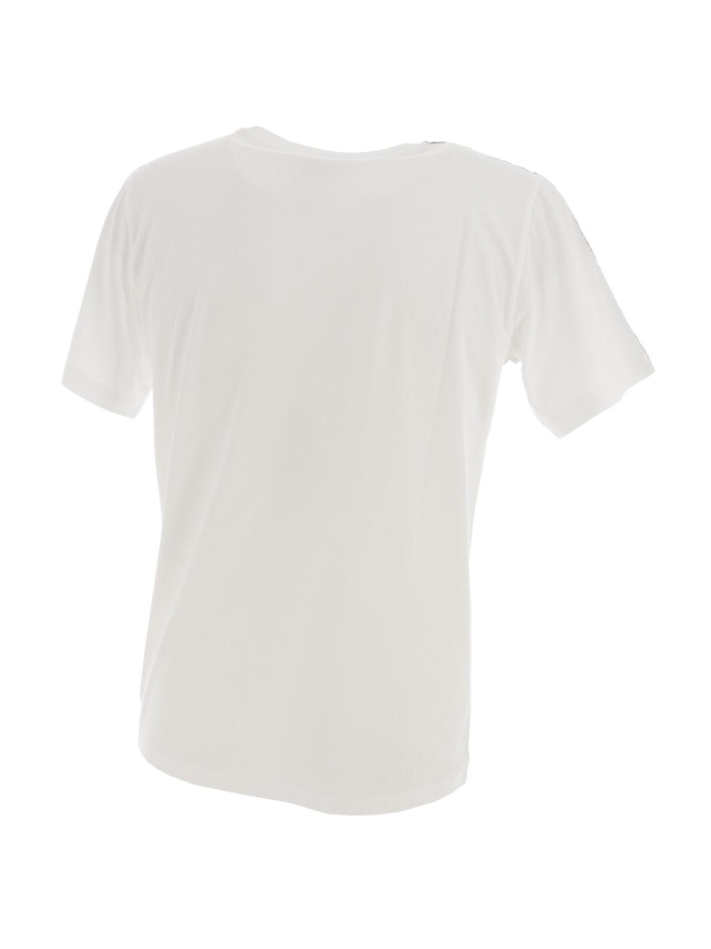 T-shirt tape biglogo blanc garçon - Champion