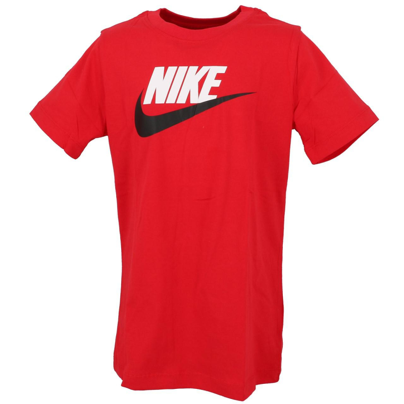 T-shirt sport logo rouge enfant - Nike