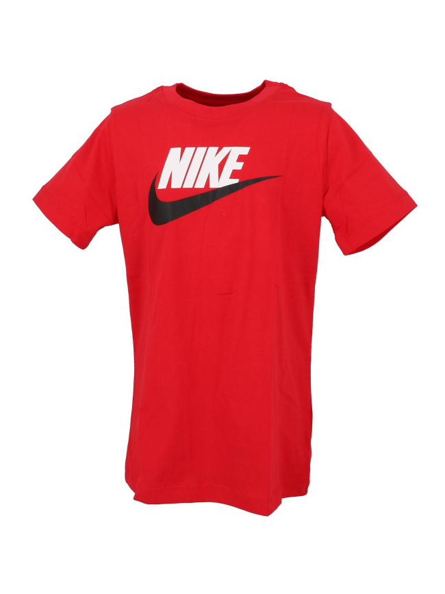 T-shirt sport logo rouge enfant - Nike