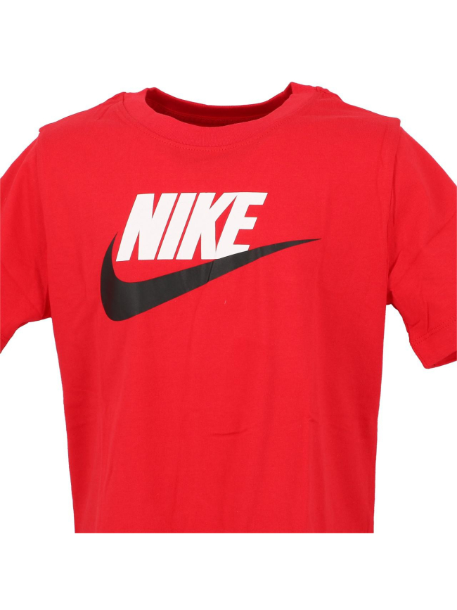 T-shirt sport logo rouge enfant - Nike