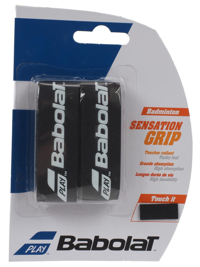 Grip de badminton sensation noir - Babolat