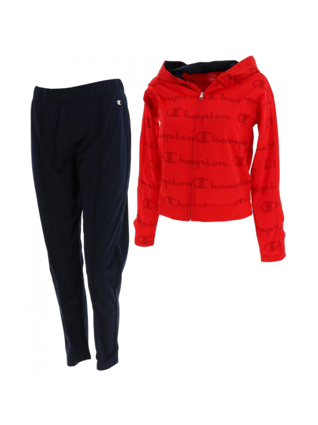 Ensemble sport fitness rouge/noir femme - Champion