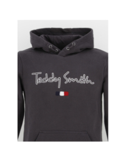 Sweat à capuche seven bleu marine garçon - Teddy Smith