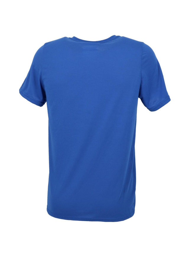 T-shirt basic uni performance bleu homme - Gildan