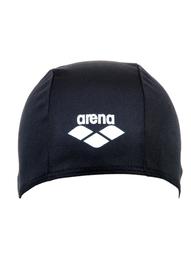 Bonnet de bain natation polyester noir enfant - Arena