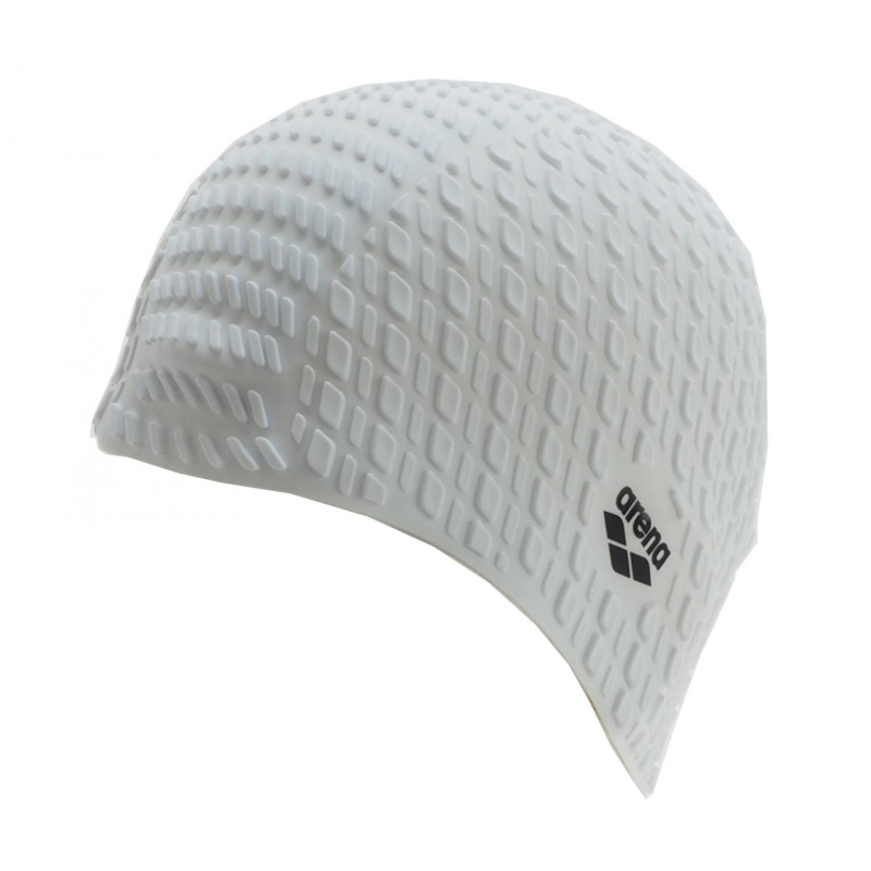 Bonnet de bain natation blanc femme - Arena