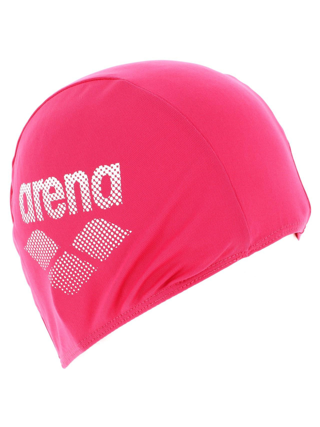 Bonnet de bain polyester rose femme - Arena