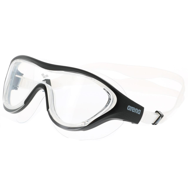Lunettes de natation the one mask clear noir adulte - Arena