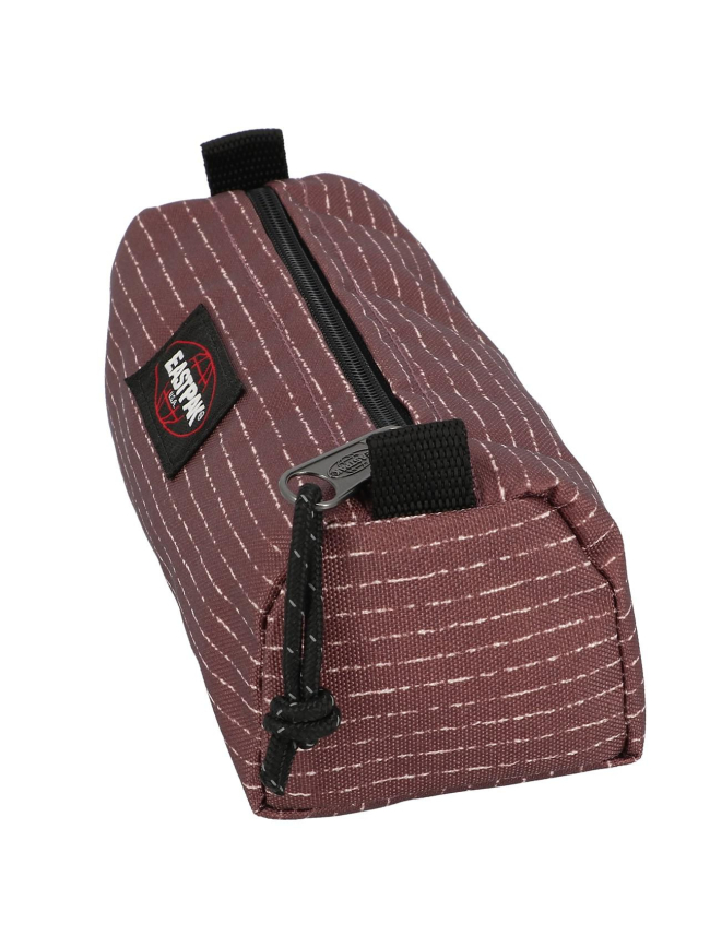 Trousse print lines marron - Eastpak