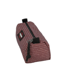 Trousse print lines marron - Eastpak