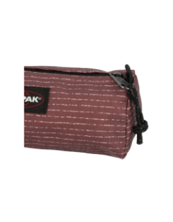 Trousse print lines marron - Eastpak