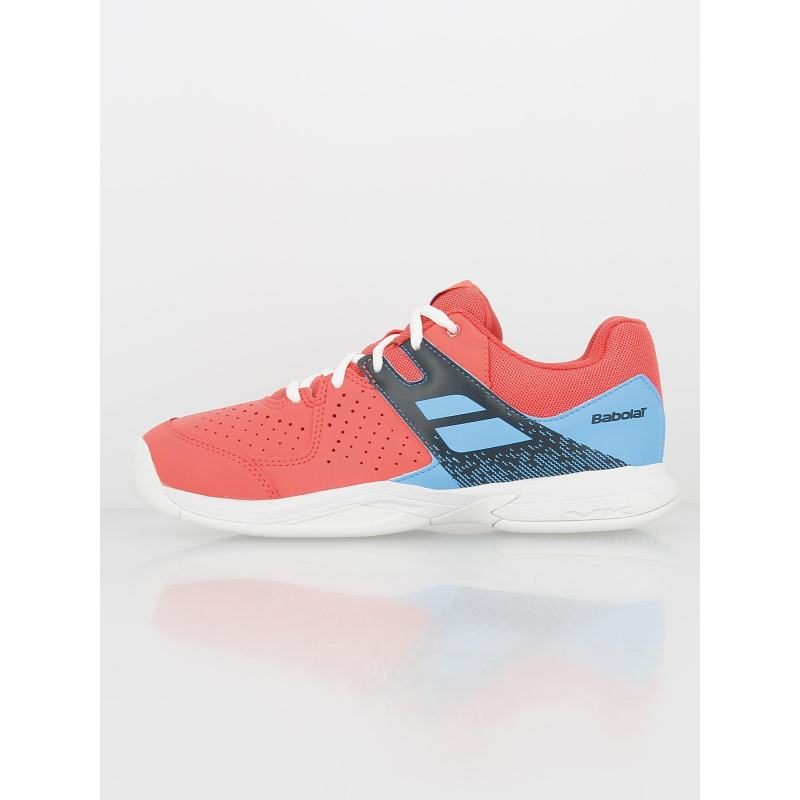 Chaussures de badminton pulsion rose fille - Babolat