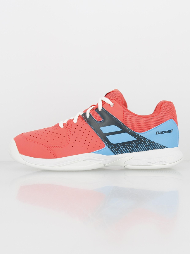 Chaussures de badminton pulsion rose fille - Babolat