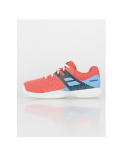 Chaussures de badminton pulsion rose fille - Babolat