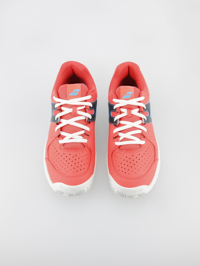 Chaussures de badminton pulsion rose fille - Babolat