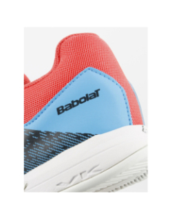 Chaussures de badminton pulsion rose fille - Babolat