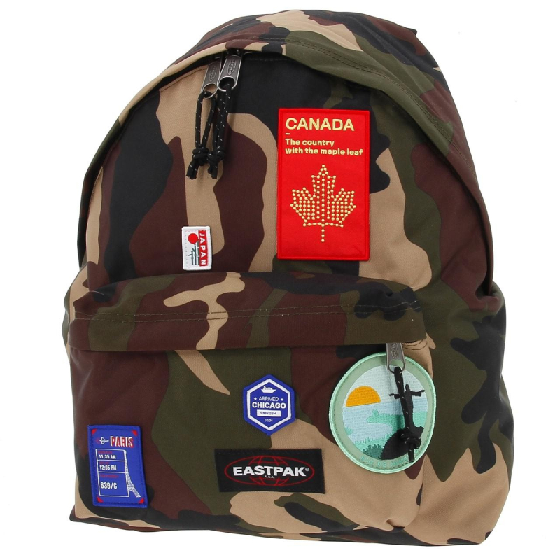 Sac à dos Eastpak padded pak patched kaki