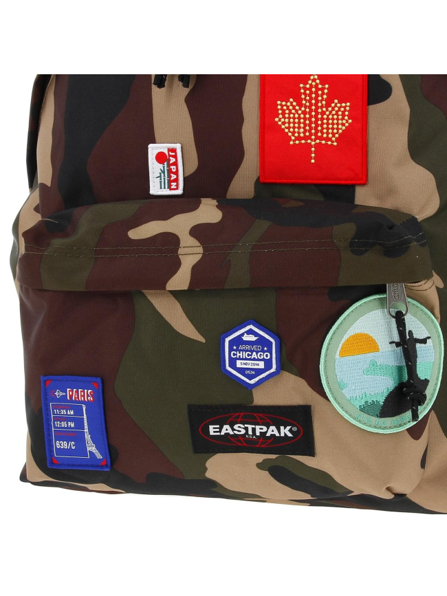 Sac à dos Eastpak padded pak patched kaki