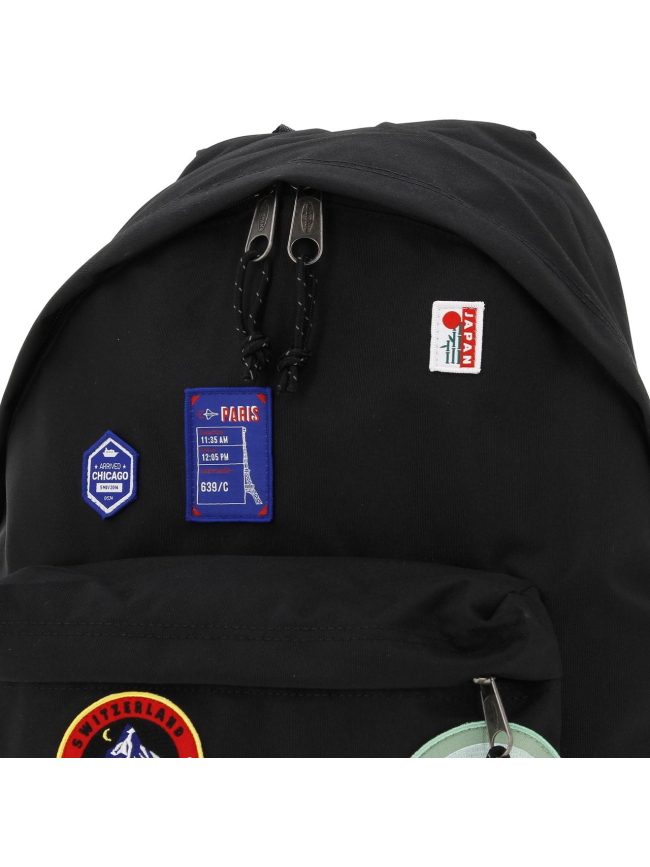 Sac à dos Eastpak padded pak patched noir