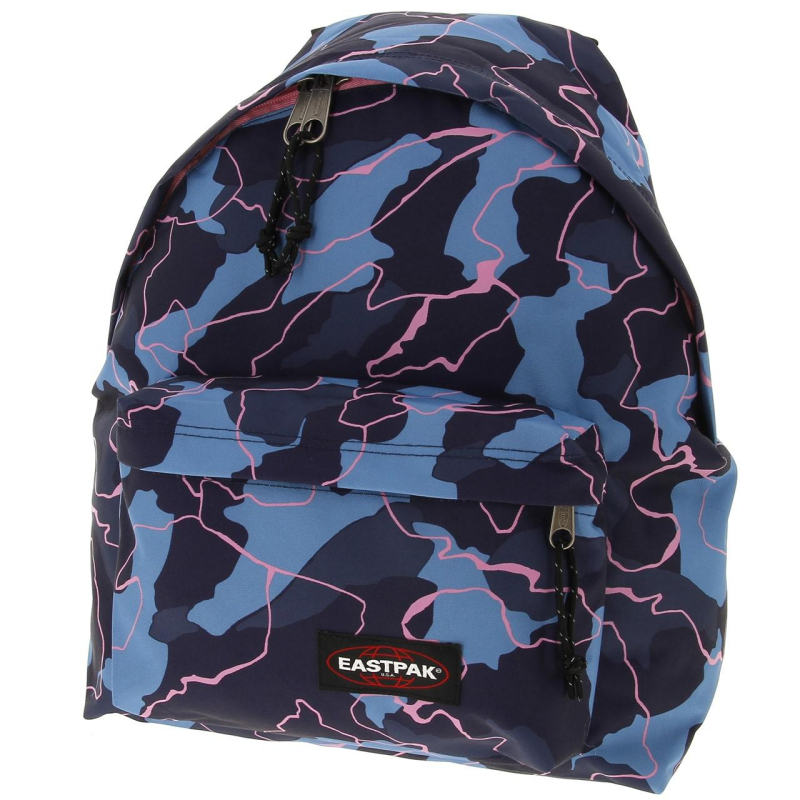 Sac à dos Eastpak padded pak camouflage bleu