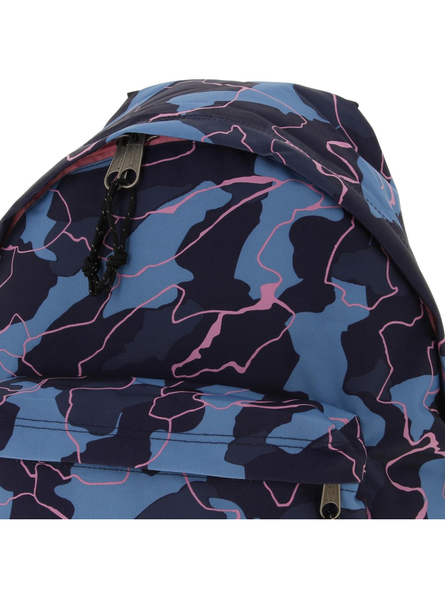 Sac à dos Eastpak padded pak camouflage bleu