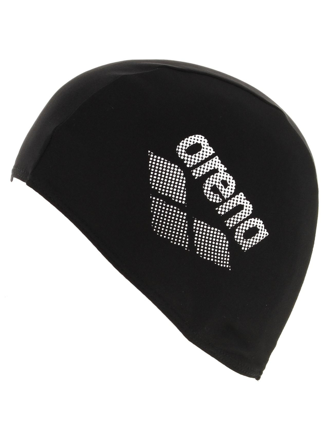 Bonnet de bain natation logo noir enfant - Arena