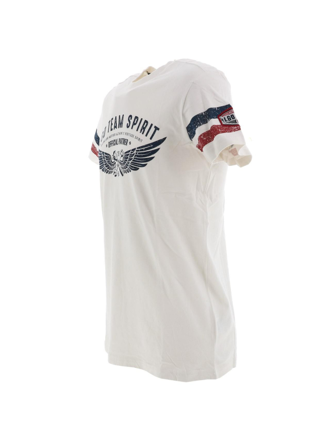 T-shirt hennessy biker écru homme - Legenders