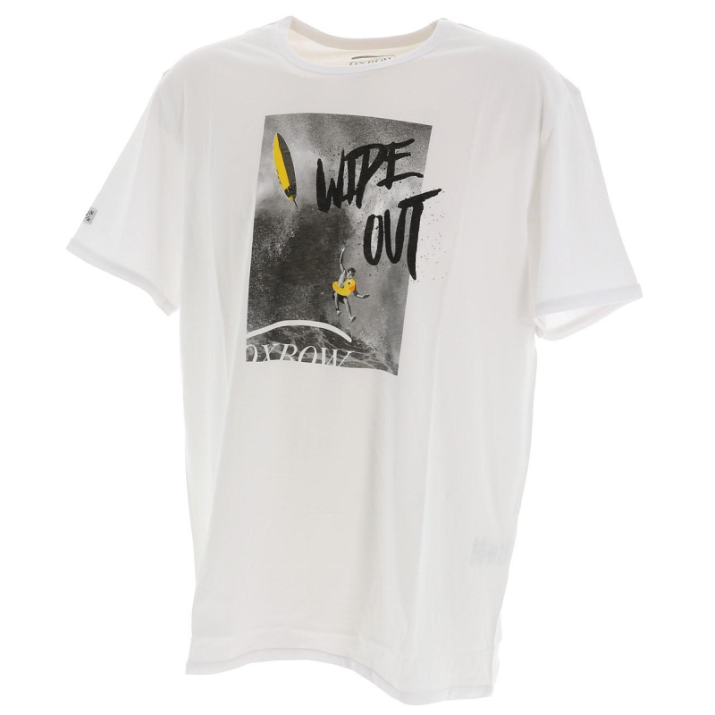 T-shirt wide out blanc homme - Oxbow