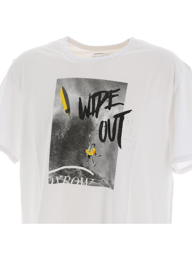 T-shirt wide out blanc homme - Oxbow