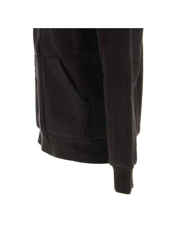 Sweat à capuche zippé logo noir enfant - Puma