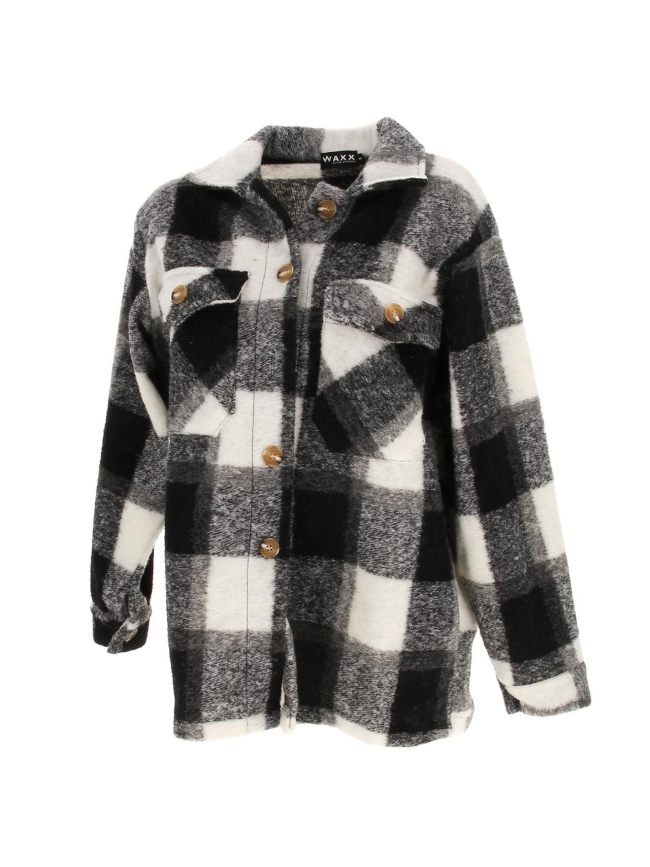 Surchemise épaisse lindy noir femme - Waxx