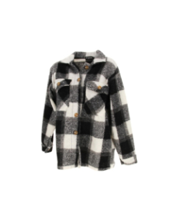 Surchemise épaisse lindy noir femme - Waxx