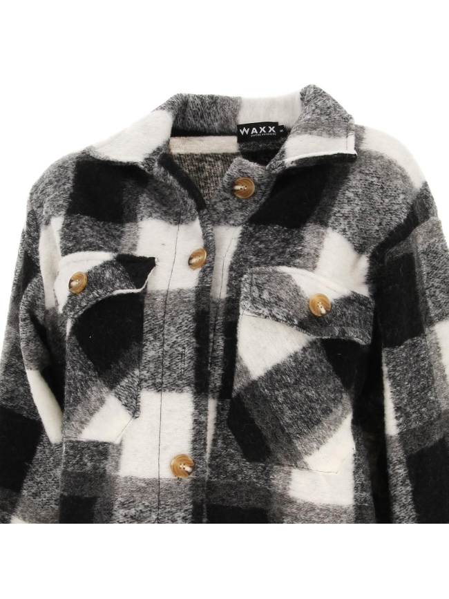 Surchemise épaisse lindy noir femme - Waxx