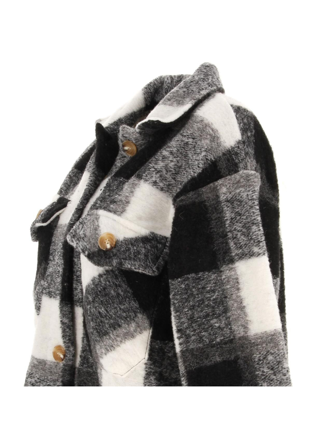 Surchemise épaisse lindy noir femme - Waxx