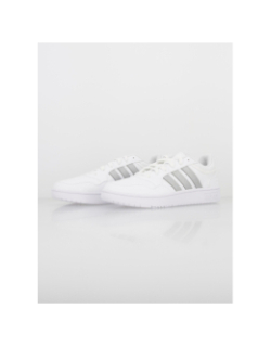 Baskets hoops blanc/argent femme - Adidas