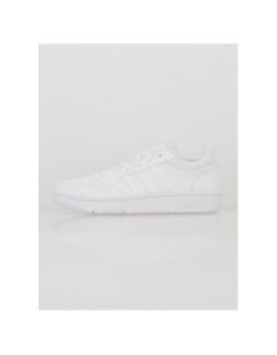 Baskets basses hoops 3.0 blanc enfant - Adidas