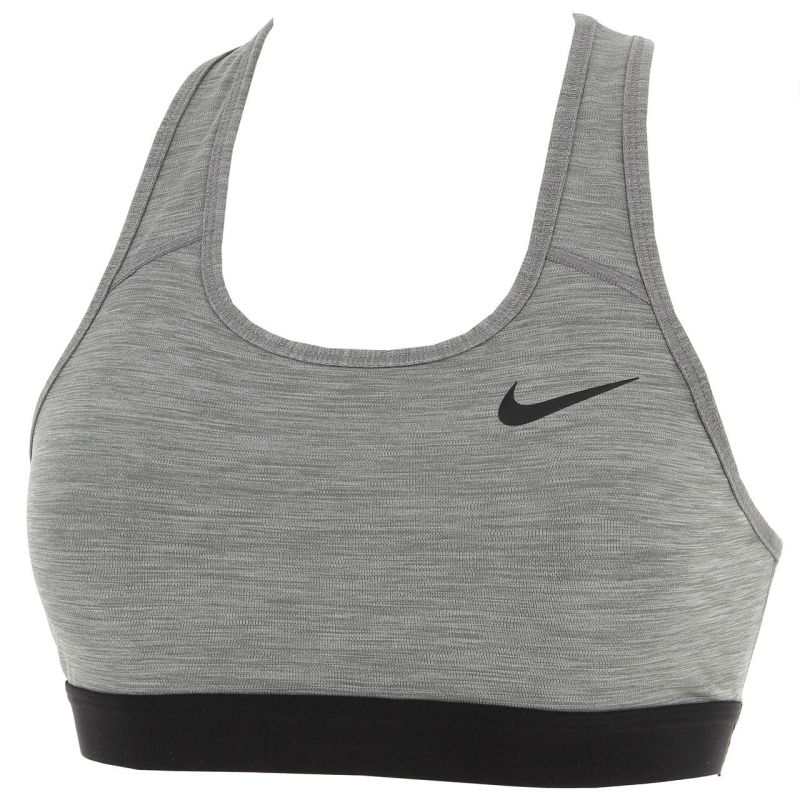 Brassière de sport dri fit swsh gris femme - Nike