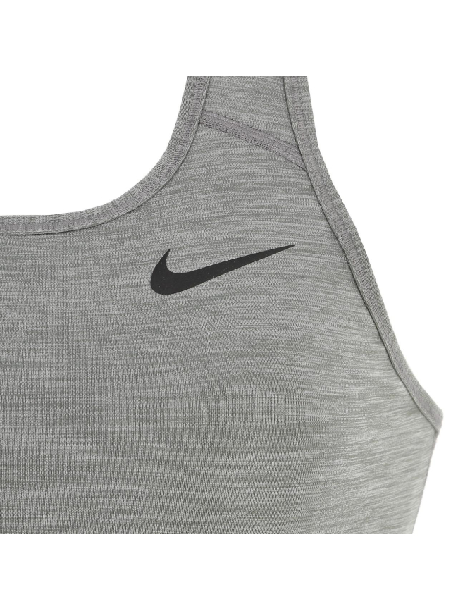 Brassière de sport dri fit swsh gris femme - Nike