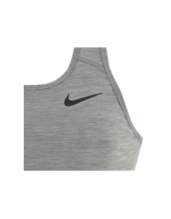 Brassière de sport dri fit swsh gris femme - Nike