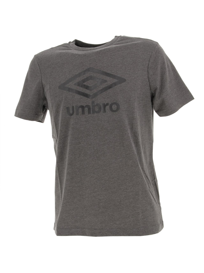T-shirt basics logo gris homme - Umbro