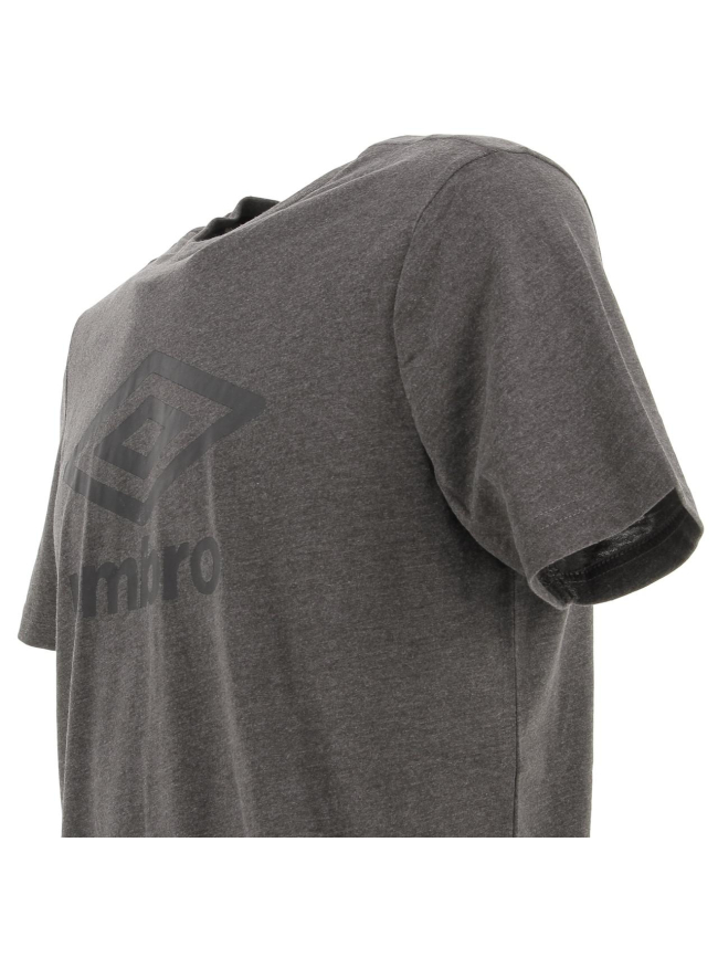 T-shirt basics logo gris homme - Umbro