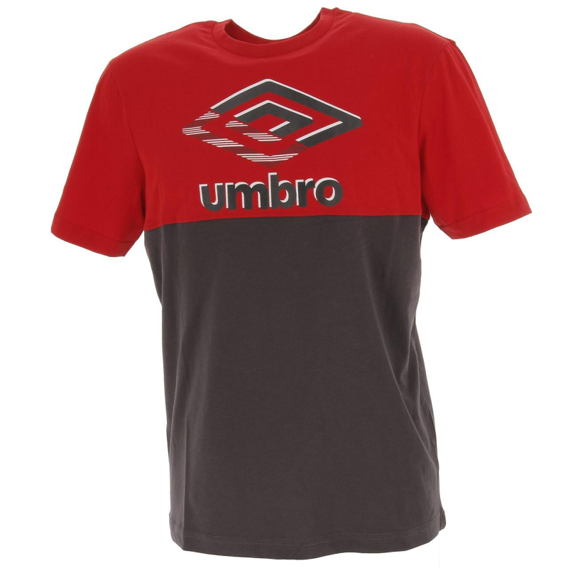 T-shirt basic graph rouge homme - Umbro