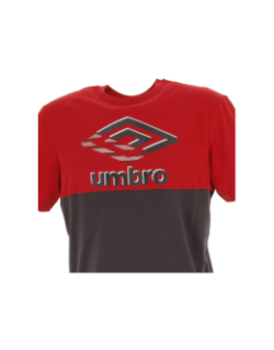 T-shirt basic graph rouge homme - Umbro