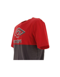 T-shirt basic graph rouge homme - Umbro
