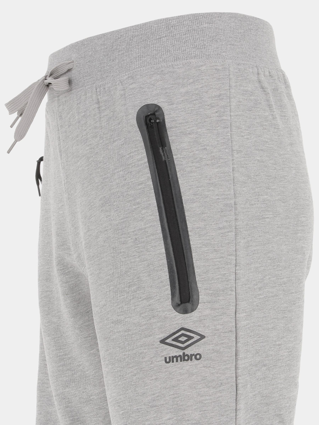 Short de sport cuffed gris homme - Umbro
