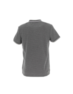 Polo basics piqué gris anthracite homme - Umbro