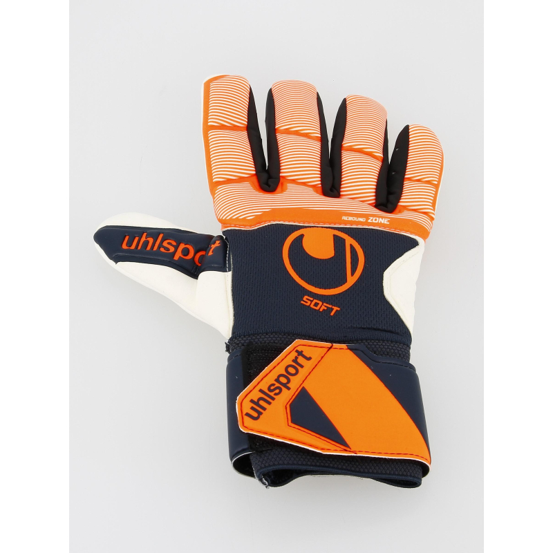 Gants de gardien de but football orange enfant - Uhlsport