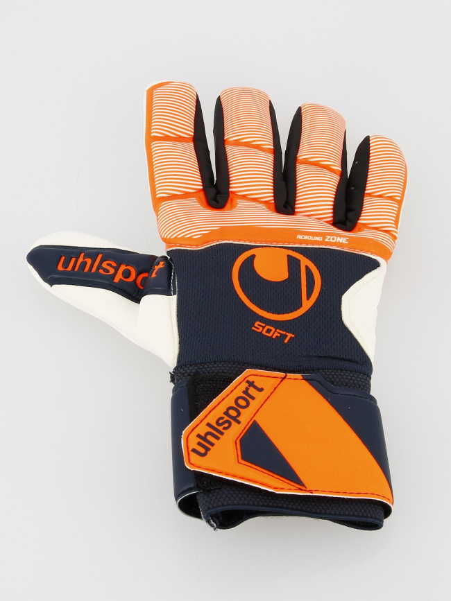 Gants de gardien de but football orange enfant - Uhlsport