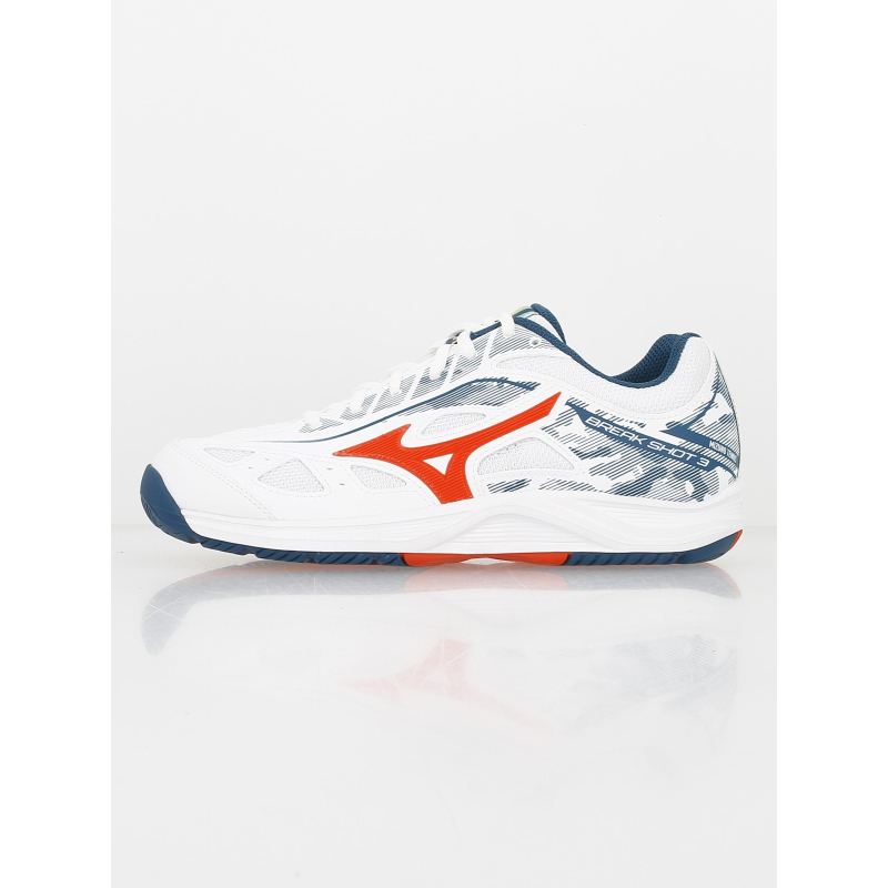Chaussures de tennis breakshot blanc/multicolore homme - Mizuno
