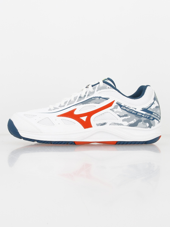 Chaussures de tennis breakshot blanc/multicolore homme - Mizuno